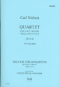 Quartet in F Major op.44 for 2 violins, viola and cello study score,  archive copy
