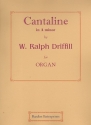 Cantaline in a Minor for organ