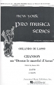Chanson on Dessus le march d'Arras for mixed chorus a cappella score (frz)