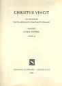 Christus vincit op.20 fr gem Chor und Orgel Partitur