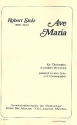 Ave Maria fr Orchester (Soli oder Chor ad lib) Direktion und Stimmen