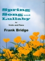 Spring Song and Lullaby for violin and piano