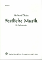 Festliche Musik fr Zupforchester Mandoline 1