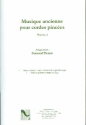 Musique ancienne pour cordes pinc�es vol.2 pour 2 harpes (harpe et guitare) 2 partitions