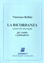 La Ricordanza per soprano e pianoforte