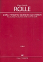 Siehe Finsternis bedecket das Erdreich fr Soli, gem Chor und Orchester Klavierauszug (dt)