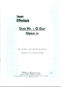 Duo G-Dur Nr.1 op.50 fr Violoncello und Kontrabass Spielpartitur