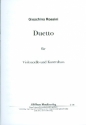 Duetto fr Violoncello und Kontrabass (Orchesterstimmung) Partitur und Stimmen