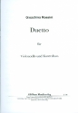 Duetto fr Violoncello und Kontrabass (Orchesterstimmung) Partitur und Stimmen
