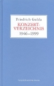 Konzertverzeichnis 1946-1999
