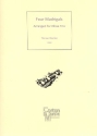 4 Madrigals for 3 oboes (2 oboes and cor anglais) score and parts