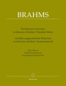 Auffhrungspraktische Hinweise zu Johannes Brahms' Kammermusik