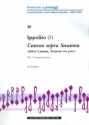 Canzon super Susanna for 4 instruments (SATB) score and parts
