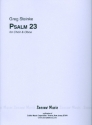 Psalm 23 for mixed chorus and oboe score