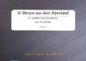 21 Weisen aus dem Alpenland fr 4-5 Blechblser (Ensemble) Stimmen