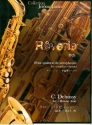 Rverie pour 4 saxophones (SATBar) partition et parties