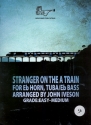 Stranger on the A Train: for horn in Eb (Tuba/Eb Bass) and piano (bass clef)