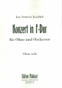 Konzert F-Dur fr Oboe und Orchester Oboe