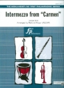 Intermezzo from Carmen for orchestra score and parts (strings 8-8-3--5-5-5)