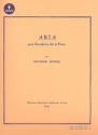Aria (+Download Card) pour saxophone alto et piano