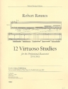 12 virtuoso Studies for the professional bassoonist
