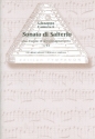 Sonata di Saltiero fr Hackbrett und Violine (Gitarre) Partitur und Stimmen
