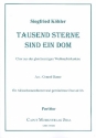 Tausend Sterne sind ein Dom fr Akkordeonorchester (gem Chor ad lib) Partitur