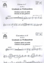 2 Weihnachtsgradualien fr gem Chor, Streicher und Orgel (Orgel solo ad lib.) Stimmenset