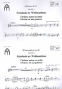 2 Weihnachtsgradualien fr gem Chor, Streicher und Orgel (Orgel solo ad lib.) Stimmenset