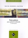 3 pi�ces faciles pour guitare et violoncelle partition et partie