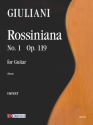 Rossiniana no.1 op.119 for guitar