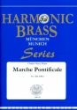 Marche pontificale fr 2 Trompeten, Horn, Posaune, Tuba und Orgel Partitur und Stimmen