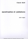 Apostrophes et jublations op.56 pour orgue