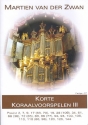 Korte Koraalvoorspelen vol.3 voor orgel