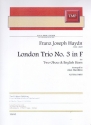 Londoner Trio F-Dur Nr.3 fr 2 Oboen und Englischhorn Partitur und Stimmen
