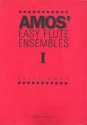 Easy Flute Ensembles vol.1 for 4 flutes score and parts
