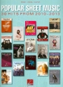 Popular Sheet Music - 30 Hits from 2010-2013 songbook piano/vocal/guitar