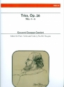 Trios op.26 vol.2 (nos.4-6) for flute, violin and viola score and parts