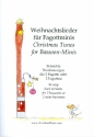 Weihnachtslieder fr Fagottminis fr 2 Fagotte (Fagottini) Partitur