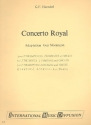 Concerto royal fr 2 Trompeten, Pauken und Orgel Partitur und Stimmen