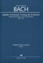 Liebster Immanuel Herzog der Frommen Kantate Nr. Nr.123 BWV123 Partitur (dt/en)