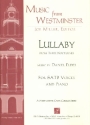 Lullaby for mixed voices and piano score