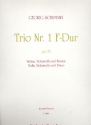Trio F-Dur Nr.1 op.25 fr Violine, Violoncello und Klavier Stimmen