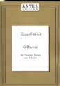 3 Duette fr Sopran, Tenor und Klavier Partitur