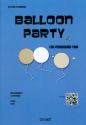Balloon Party f�r Percussion-Trio mit 3 Luftballons und 3 Kochl�ffeln Partitur und Stimmen
