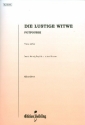 Die lustige Witwe (Potpourri) fr Akkordeonorchester (oder Akkordeon solo) Akkordeon 1/solo