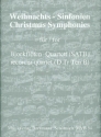 Weihnachts-Sinfonien fr 4 Blockflten (SATB) Partitur