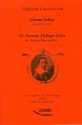 Komm heiliger Geist fr Sopran, Tenor und Bc (Orgel) 2 Partituren und Bc-Stimme