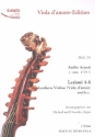 Lezioni 4-6 für Viola d'amore (skordierte Violine) und Bc Partitur und Stimmen (Bc nicht ausgesetzt/nicht bezeichnet)