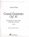 Grand Quintetto op.41 for clarinet (violin), violas, violoncello and piano parts